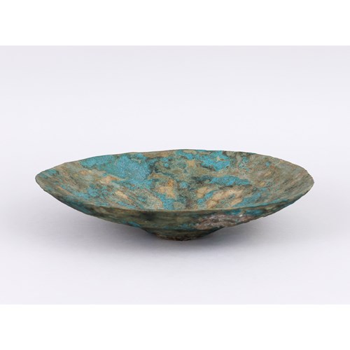 Turquoise Tapered  Bowl